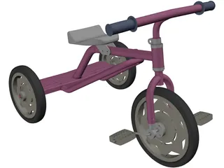 Tricycle 3D Model