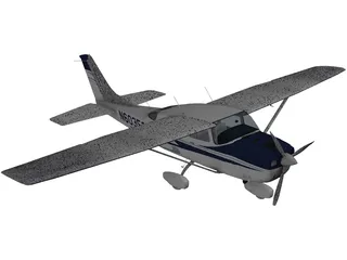 Cessna 206 Stationair 3D Model
