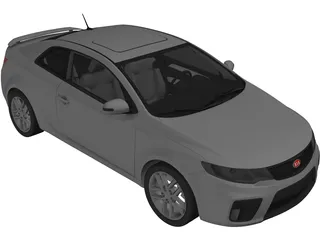 Kia Cerato Koup 3D Model