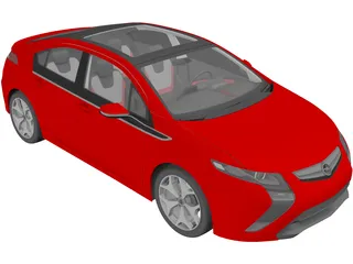 Opel Ampera 3D Model