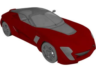 Bertone Mantide 3D Model