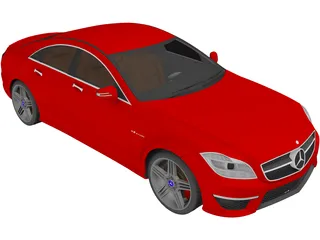 Mercedes-Benz CLS63 AMG 3D Model