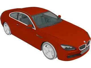 BMW 640i (2011) 3D Model