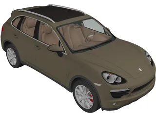 Porsche Cayenne (2011) 3D Model