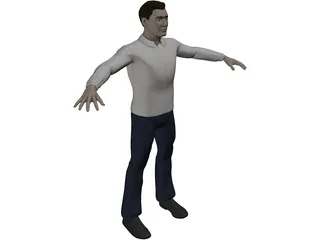 Man 3D Model