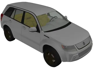 Suzuki Grand Vitara (2008) 3D Model