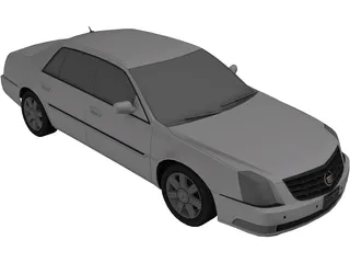 Cadillac DTS (2006) 3D Model