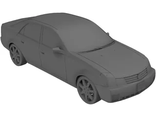 Cadillac CTS (2002) 3D Model