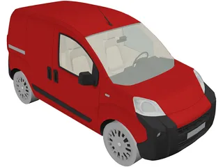 Citroen Nemo (2010) 3D Model