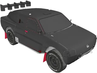 Nissan Pickup Dakar 3D Model