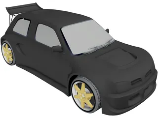 Nissan Micra GTR 3D Model