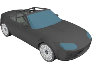 Mazda MX5 GTR 3D Model