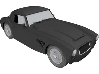 Austin Healey 3000 GT 3D Model