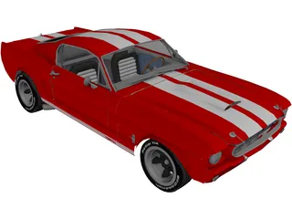 Ford Mustang Fastback (1965) 3D Model