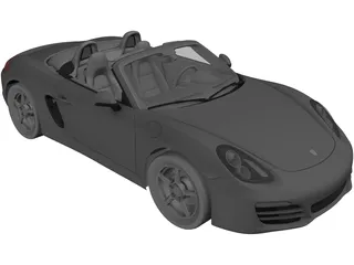 Porsche Boxster (2012) 3D Model