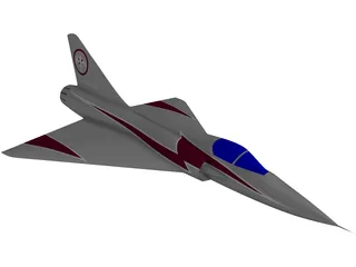 Dassault Mirage 3D Model