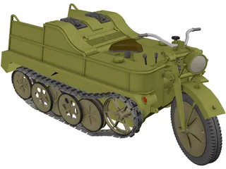 Sd Kfz 2 NSU 3D Model