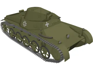 Panzer I 3D Model