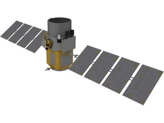 Satellite Calipso 3D Model
