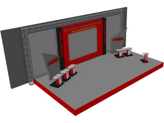 Stage 3D Model