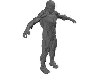 Nanosuit Crysis 3D Model