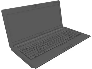 HP Laptop Pavilion dv6 3D Model