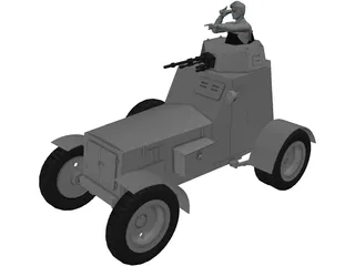 Wz.34 3D Model