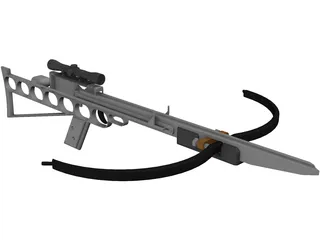 Crossbow 3D Model