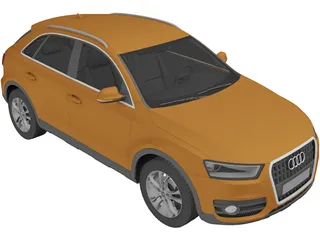 Audi Q3 (2012) 3D Model