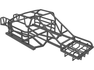 NASCAR Chassis 3D Model