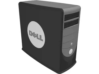 Dell Workstation 3D Model