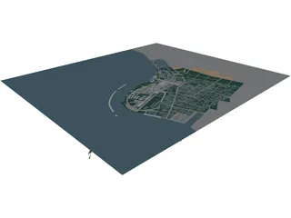 Seaport 3D Model