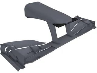 F1 Front Wing 3D Model