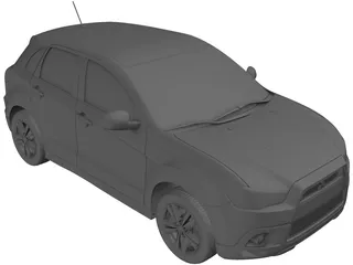 Mitsubishi ASX 3D Model