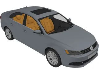 Volkswagen Jetta 3D Model