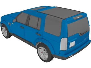 Land Rover Discovery 4 3D Model