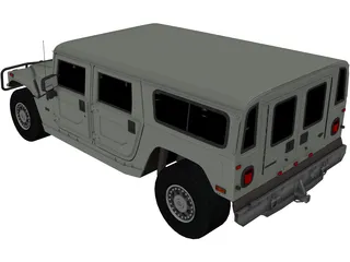 Hummer H1 Alpha 3D Model