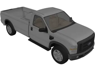 Ford F-250 3D Model