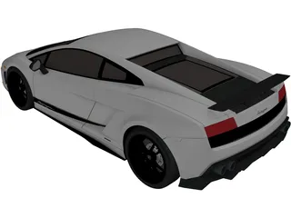 Lamborghini Gallardo LP570-4 Superleggera (2011) 3D Model