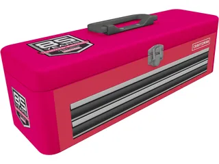 Craftsman Toolbox 3D Model