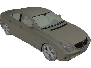 Mercedes-Benz CLS500 (2004) 3D Model