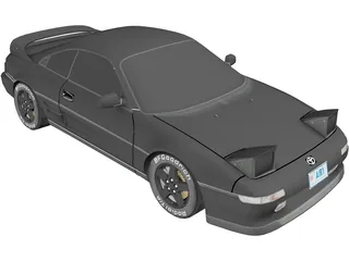 Toyota MR2 (1990) 3D Model