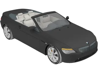 BMW 6-Series Convertible 3D Model