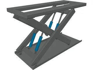 Scissor Lift 3D Model