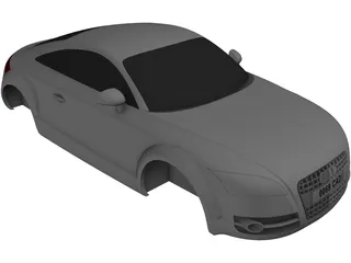 Audi TT Body 3D Model