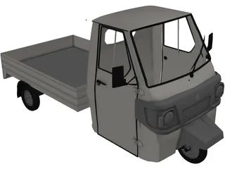 Piaggi Classic 3D Model