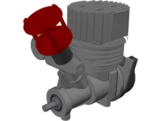 Kyosho GP11 RC Engine 3D Model