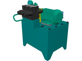 Tank Hydraulic 3D Model