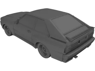 Audi Quattro (1983) 3D Model
