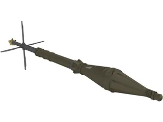 RPG7 3D Model